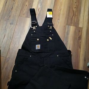 NWT Carhartt Bib Overalls insulated